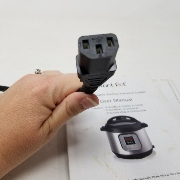 Instant Pot Power Cable Cord Replacement Part Cord + Manual + Condensation Cup - Picture 2 of 6